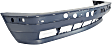 Front Primed Bumper Cover, Base Model, Standard Type, With Fog Light Holes