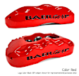 4261086R Extreme Series - 14in. Cross Drilled and Slotted, Red Powdercoated 6-Piston Caliper, 2-Wheel Set