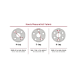 4301356S Pro Series - 14in. Cross Drilled and Slotted, Silver Powdercoated 6-Piston Caliper, 2-Wheel Set