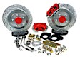 4301551R Classic Series 13in. Front 2-Piston Powdercoated Red Brake Conversion Kit