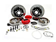 4302424S Big Brake Kit - Polished Caliper, 2-Wheel Set