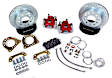 4302527R Classic Series - 10.5in. Cross Drilled and Slotted, Red Powdercoateded 1-Piston Caliper, 2-Wheel Set