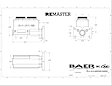 6801301RP Universal, ReMaster Series Brake Master Cylinder With Reservoir