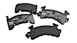 D0202 Rear Claw Series Ceramic Brake Pad Set