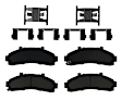 1999 Ford Ranger - Ceramic Brake Pad Set, BATTERY EV (EV/BEV), With Front Disc Brake, Claw Series