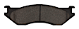 2003 Dodge Ram 1500 - Ceramic Brake Pad Set, With Front Disc Brake, Claw Series