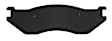 2003 Dodge Ram 1500 - Ceramic Brake Pad Set, With Front Disc Brake, Claw Series