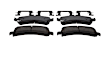 D0974 Rear Claw Series Ceramic Brake Pad Set