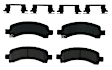 D0974 Rear Claw Series Ceramic Brake Pad Set