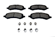 2013 Ram 1500 - Front Ceramic Brake Pad Set, 5.7L 8Cyl, With 5-Lug Wheels, Claw Series