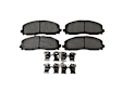 D1589 Front Ceramic Brake Pad Set