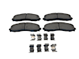 D1691B Rear Claw Series Ceramic Brake Pad Set