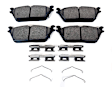 D2169 Rear Ceramic Brake Pad Set