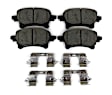 D2233 Rear Ceramic Brake Pad Set