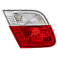 Driver Side, Inner Tail Light, without Bulb, Halogen, Clear and Red Lens, Base Model, Conv/Coupe, Production Date To March 2003