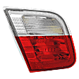 Driver Side, Inner Tail Light, without Bulb, Halogen, Clear and Red Lens, Base Model, Conv/Coupe, Production Date To March 2003