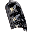 Passenger Side Tail Light, with Bulb, Halogen, Clear and Red Lens, CAPA CERTIFIED