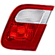 Passenger Side, Inner Tail Light, without Bulb, Halogen, Clear and Red Lens, Base Model, E46 Sedan, Production Date To September 2001