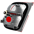 Driver Side, Inner Tail Light, without Bulb, Halogen, Clear and Red Lens, Base Model, E46 Sedan, Production Date To September 2001
