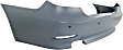 Rear Primed Bumper Cover, Base Model, Sedan, For Models Without M Package, With Park Distance Control