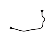 166-500-08-75 Coolant Reservoir Hose - Direct Fit, Sold individually