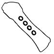 036-1635 Valve Cover Gasket, 1.8L, 4Cyl