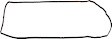 2016 Ford Escape - Valve Cover Gasket, Includes Spark Plug Tube Seals, 4 Cyl 2.5L, Beck Arnley OE Replacement