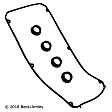036-1794 Valve Cover Gasket, 2.4L, 4Cyl