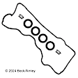 036-1822 Valve Cover Gasket, Beck Arnley OE Replacement