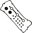 036-1947 Valve Cover Gasket, 3.5L, 6Cyl Beck Arnley OE Replacement