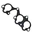 037-6048 OE Replacement Series Intake Manifold Gasket - Set