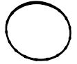 039-0145 Thermostat Gasket - Direct Fit, Sold Individually