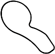 039-4176 Water Pump Gasket - Direct Fit, Sold Individually