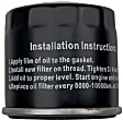 041-8176 Oil Filter - Spin-on, Direct Fit, Sold Individually