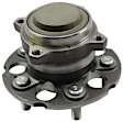 051-6496 Rear, Driver or Passenger Side Wheel Hub, 5 Lugs, FWD