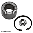 051-4287 Rear, Driver or Passenger Side Wheel Bearing, Sold Individually