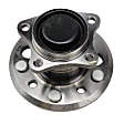 051-6090 Rear, Driver or Passenger Side Wheel Hub, 5 Lugs