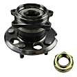 051-6093 Rear, Driver or Passenger Side Wheel Hub, 5 Lugs, AWD