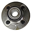 051-6122 Rear, Driver or Passenger Side Wheel Hub, 4 Lugs