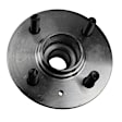 051-6122 Rear, Driver or Passenger Side Wheel Hub, 4 Lugs
