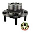 051-6124 Rear, Driver or Passenger Side Wheel Hub, 5 Lugs