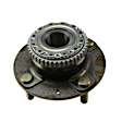 051-6137 Rear, Driver or Passenger Side Wheel Hub, 4 Lugs