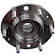 051-6149 Rear, Driver or Passenger Side Wheel Hub, 6 Lugs