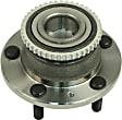 051-6229 Rear, Driver or Passenger Side Wheel Hub, 5 Lugs, With Bearing, Beck Arnley OE Replacement