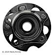 051-6231 Rear, Driver or Passenger Side Wheel Hub, 5 Lugs, With Bearing