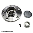 051-6234 Rear, Driver or Passenger Side Wheel Hub, 5 Lugs, With Bearing