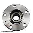 051-6234 Rear, Driver or Passenger Side Wheel Hub, 5 Lugs, With Bearing