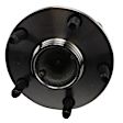051-6249 Front, Driver or Passenger Side Wheel Hub, 5 Lugs, 4.3L, 8Cyl