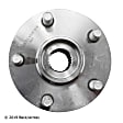 051-6291 Front, Driver or Passenger Side Wheel Hub, 5 Lugs, With Bearing, 1.5L, 4Cyl