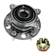 051-6308 Rear, Driver or Passenger Side Wheel Hub, 5 Lugs